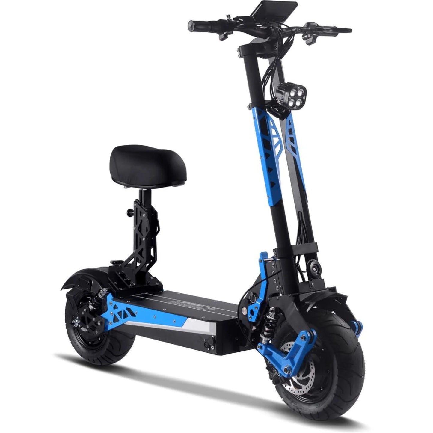 Switchblade 60V 4000W Lithium Electric Scooter Blue