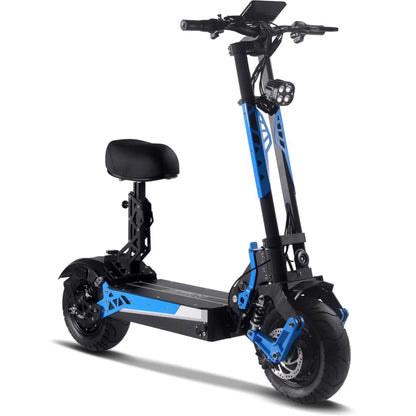 Switchblade 60V 4000W Lithium Electric Scooter Blue