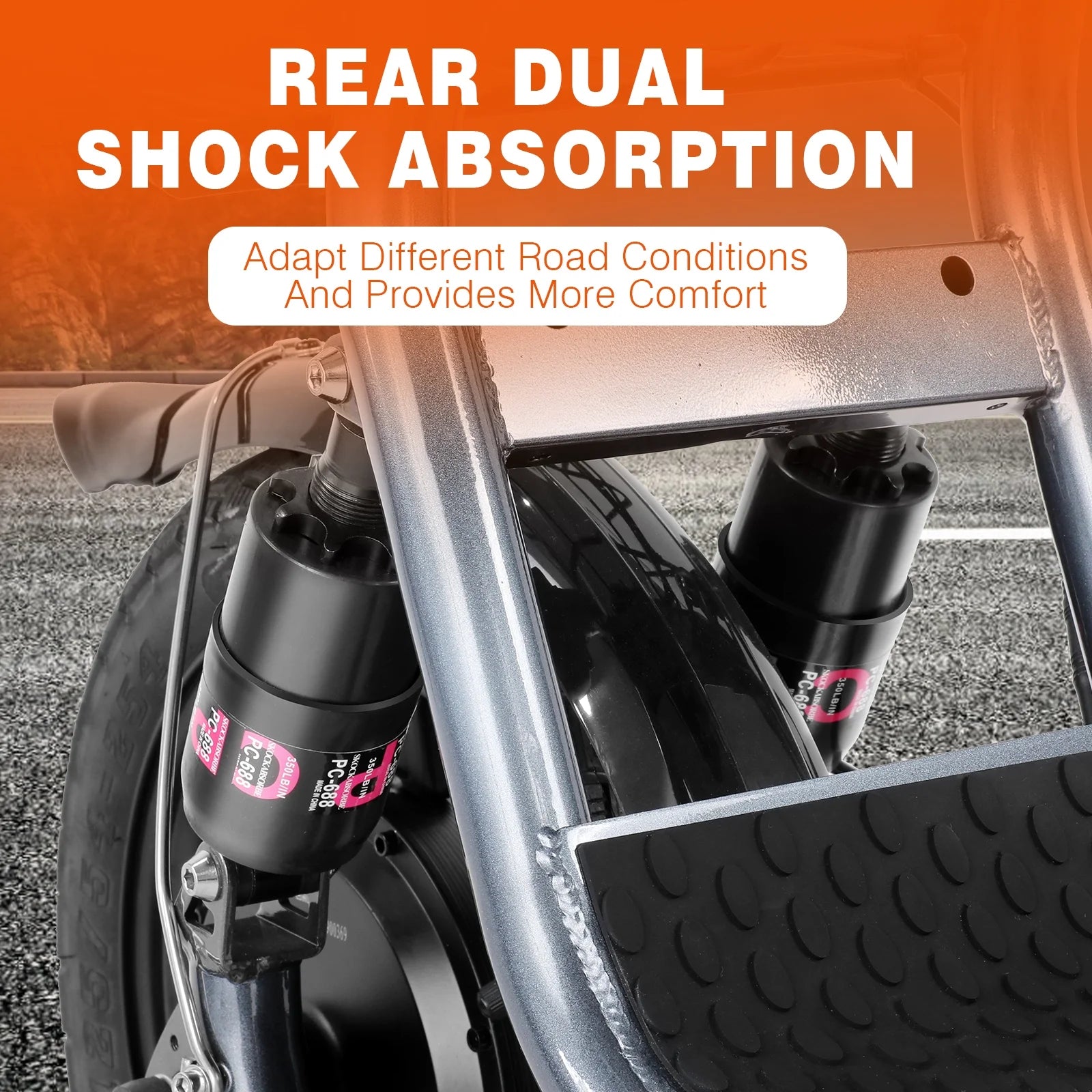 Electric Scooter for Adults with Seat,Peak 1200W Motor,Commuter Foldable Electric Scooter with Basket, Dual Shock Absorbers&14" Wheels,Up to 30 Miles 20Mph,Gray