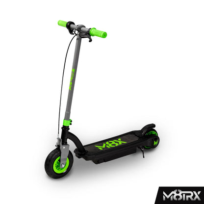 Green 24 Volt Kids Electric Scooter, 8" Air Filled Tire, Speeds up to 10Mph, Kids Ages 8+