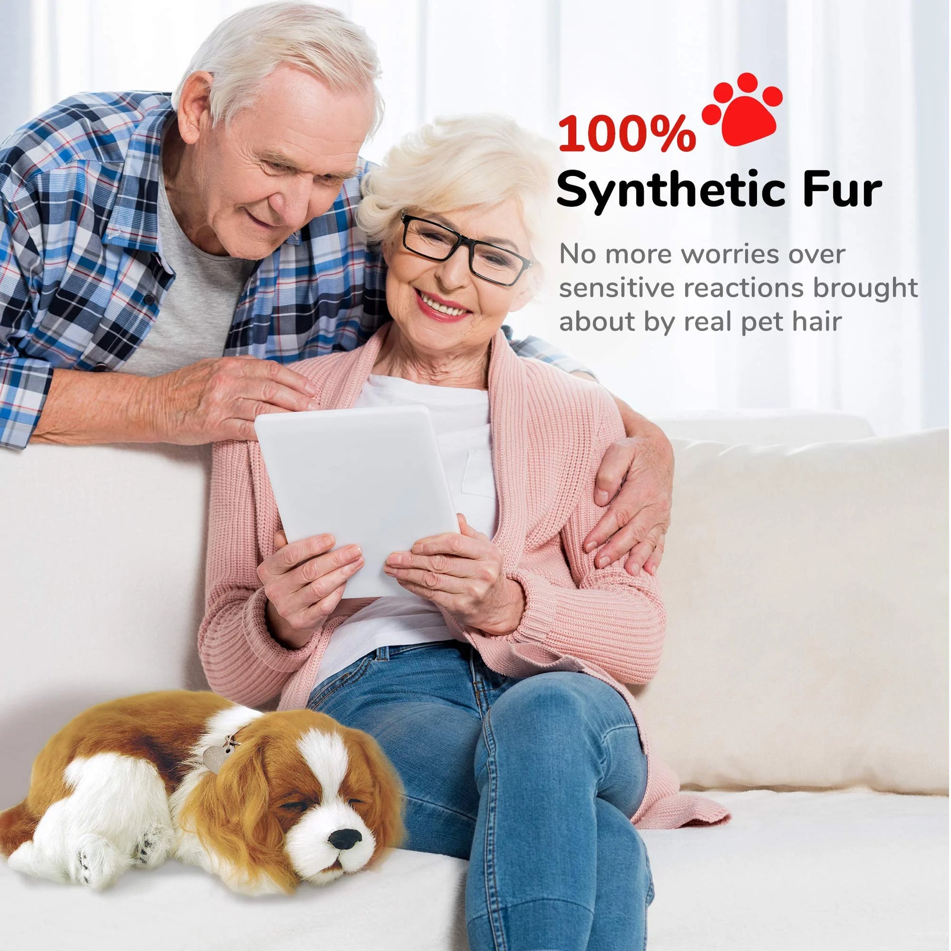 - Black Lab, Dog Toys for Kids and Elderly, Realistic Dog Stuffed Animals, Battery-Operated Stuffed Dog, Companion Interactive Pets with Synthetic Fur