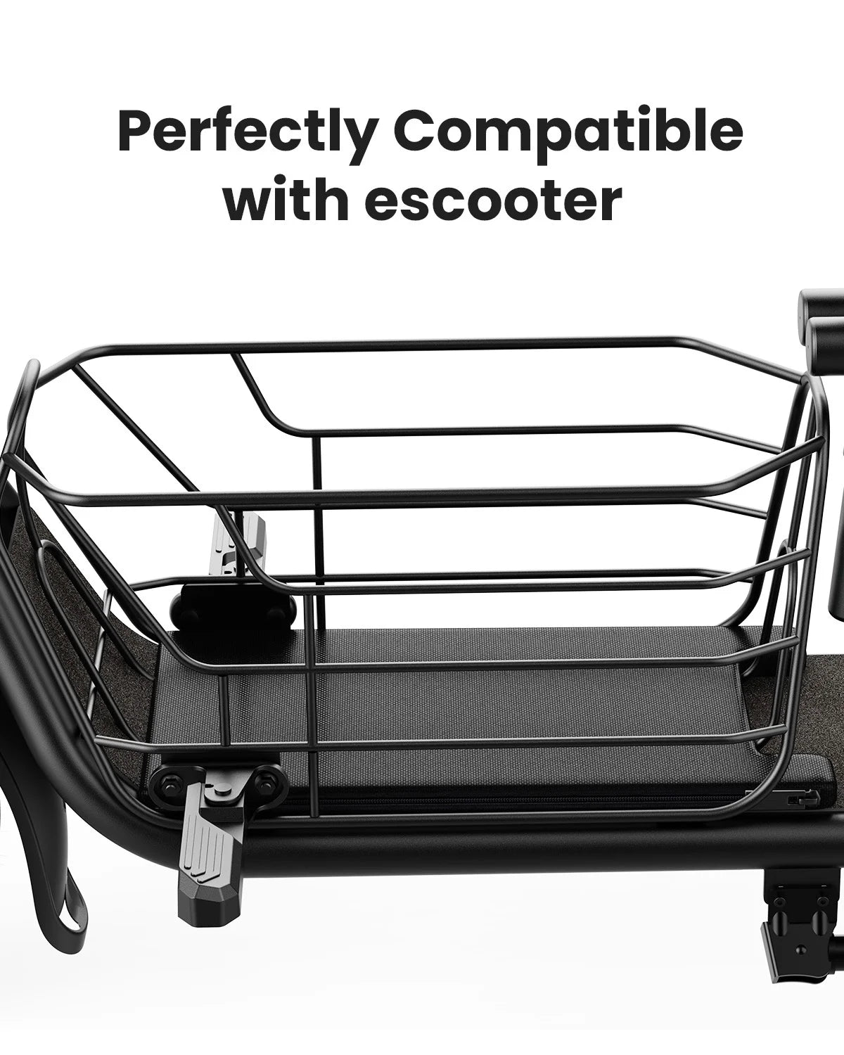 650W Electric Scooter with Seat for Heavy Adults up to 300LB - 14" Wheels with Basket & Dual Shock Absorbers & Free Dog Mat, 48V/13.5Ah,30 Miles Range, 18.6MPH