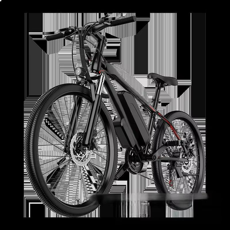 26 Inch Mountain Assisted Electric Bicycle, Lithium Battery, Off-Road Variable Speed Electric Bike, Youth Electric Bikes