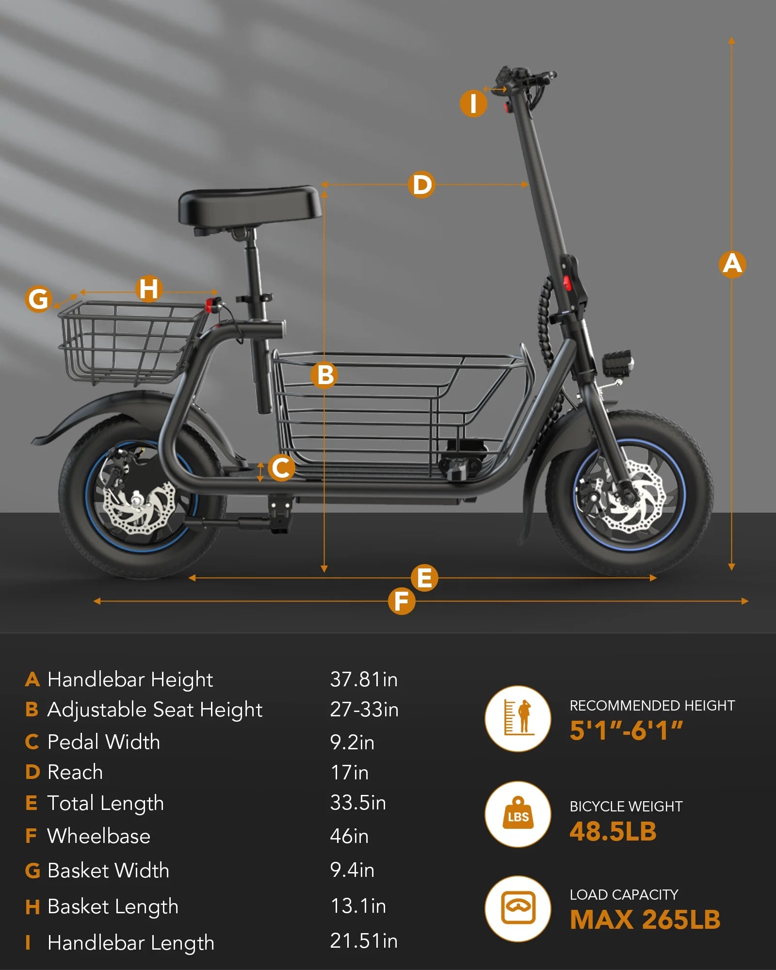 19MPH Foldable 550W Electric Scooter with Seat for Adult，12 Inch Commuter Electric Scooter for Pets with Front & Back Basket, Bigger Seat - up to 21 Miles