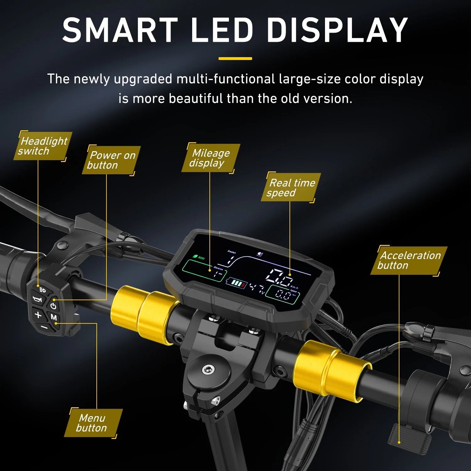 Electric Scooter for Adult with Seat, 800W Foldable City Commuting Escooter, 3 Speeds / 48V 12.5Ah / 28 Mph 30 Miles Range / 330 Lbs Capacity, E-Scooter for Kids 12+