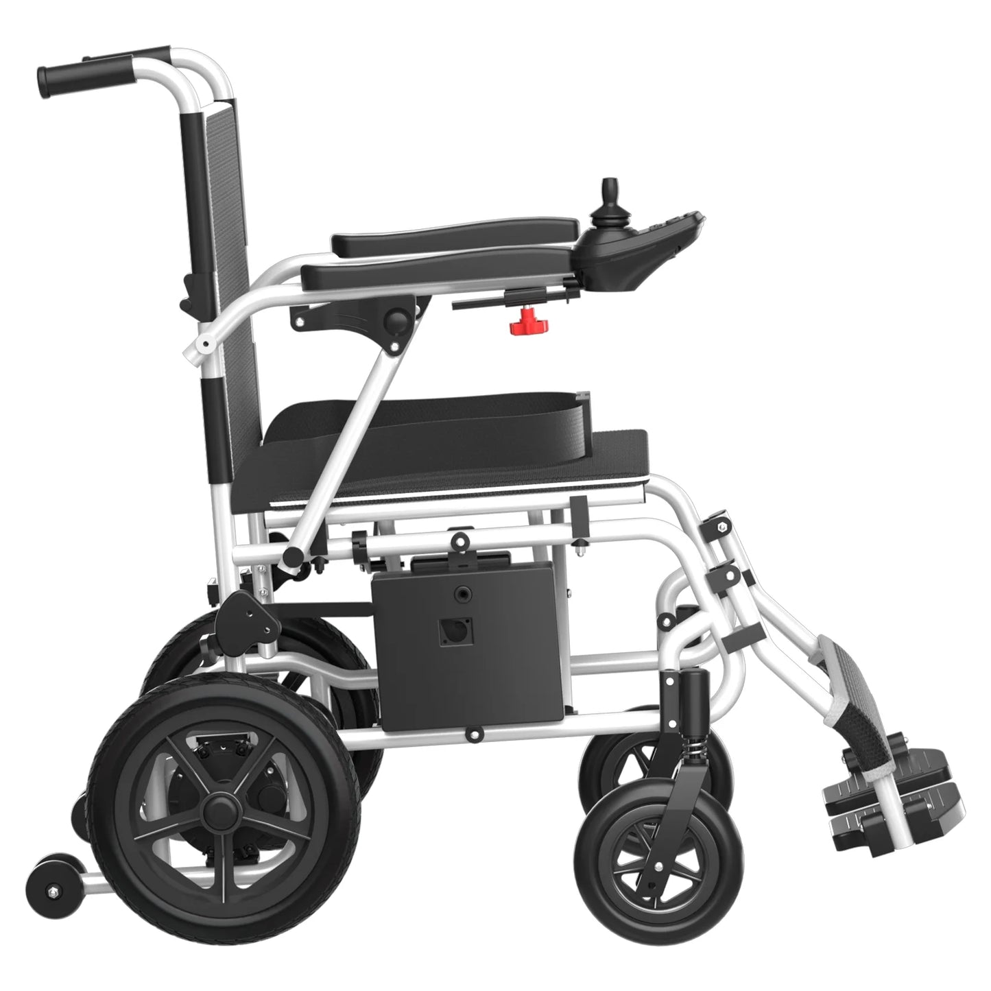 37 Lbs Electric Wheelchair 25+ Miles Long Travel Range, Foldable & Lightweight Motorized Wheelchair with Safety Features Hold up 350Lbs 8-Year Warranty, Ideal for Seniors & Travel