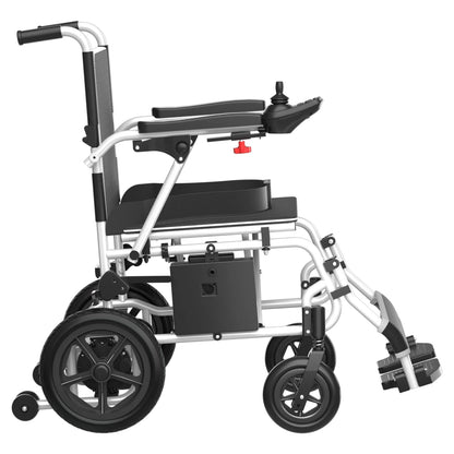 37 Lbs Electric Wheelchair 25+ Miles Long Travel Range, Foldable & Lightweight Motorized Wheelchair with Safety Features Hold up 350Lbs 8-Year Warranty, Ideal for Seniors & Travel