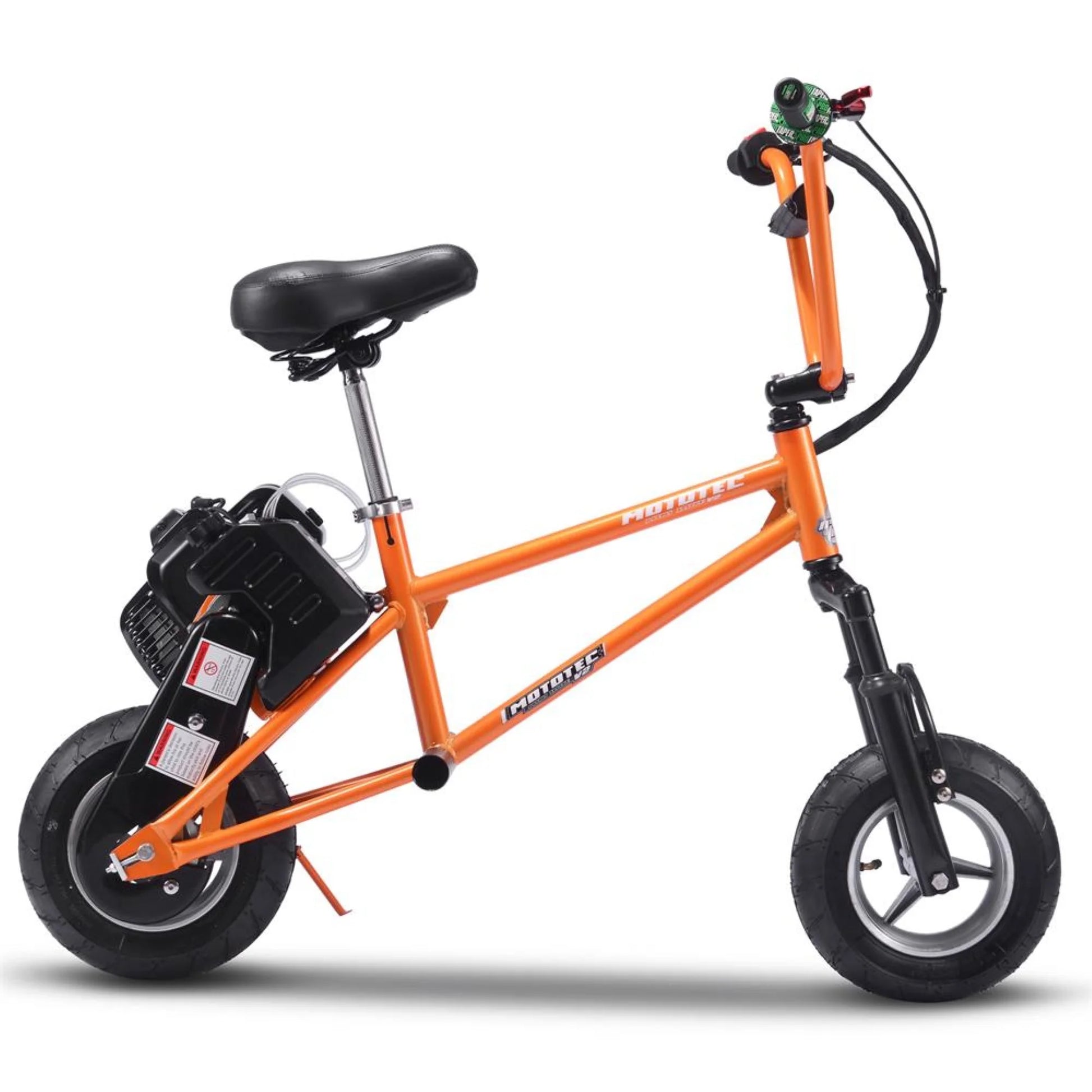 49Cc Gas-Powered Mini Bike Scooter V2, Orange