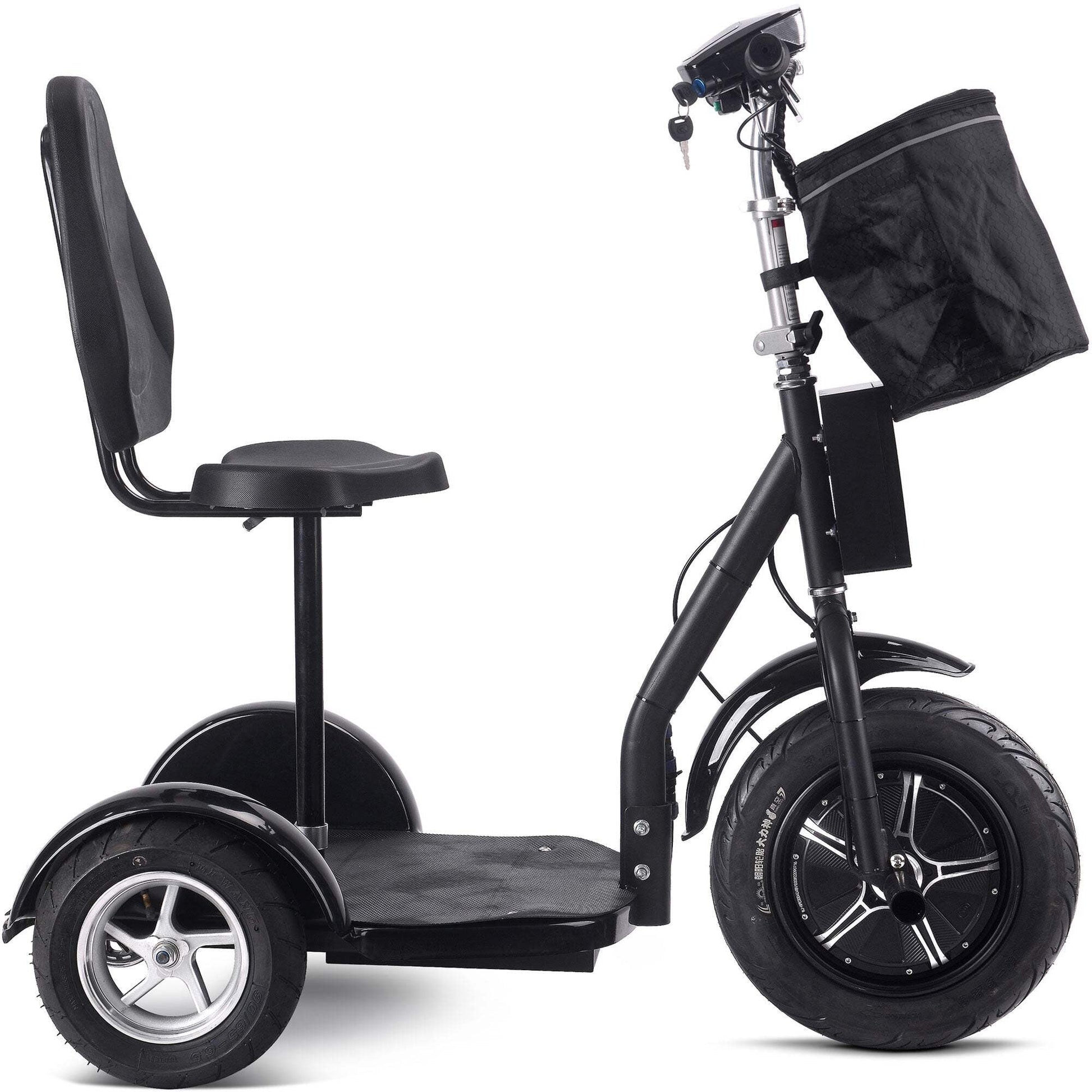 Electric Trike 48V 1000W Lithium Black