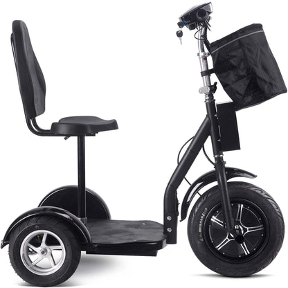 Electric Trike 48V 1000W Lithium Black