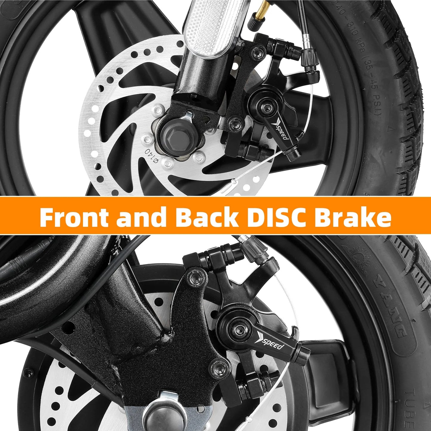 Electric Scooter with Seat, 500W 500Wh Battery 25 Miles Range 20Mph Top Speed, Foldable Electric Scooter for Adults with Basket, White