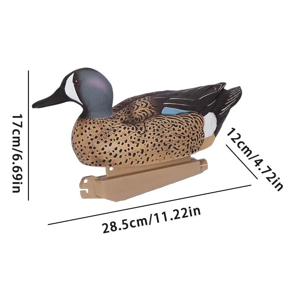 1 Pieces Quality PE 3D Lifelike Floating Duck Decoy Hunting Shooting Mallard Duck Decoya Decoying Garden Farm Scarecrow