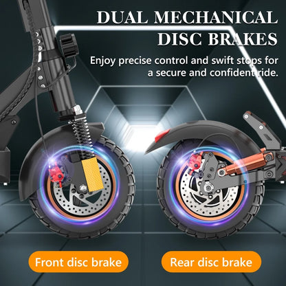 Electric Scooter for Adults with Seat, 800W 12.5Ah Adult Electric Commute Scooter, 3 Speeds Kids Electric Skateboard E-Scooter Bikes, up to 28Mph & 32Miles Range