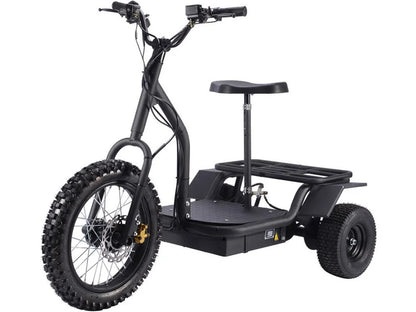 1200 Watt 48V 3 Wheel Electric Trike Mobility Scooter