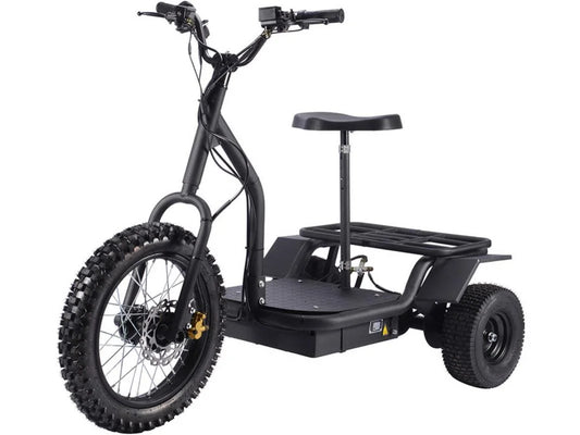 1200 Watt 48V 3 Wheel Electric Trike Mobility Scooter