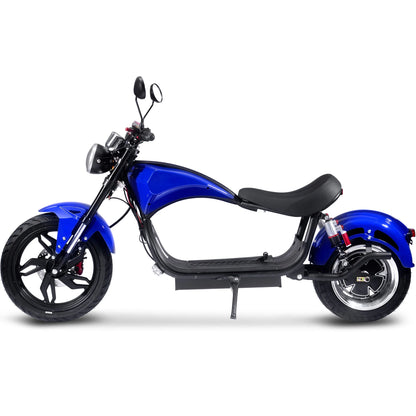 Raven 60V 30Ah 2500W Lithium Electric Scooter Blue