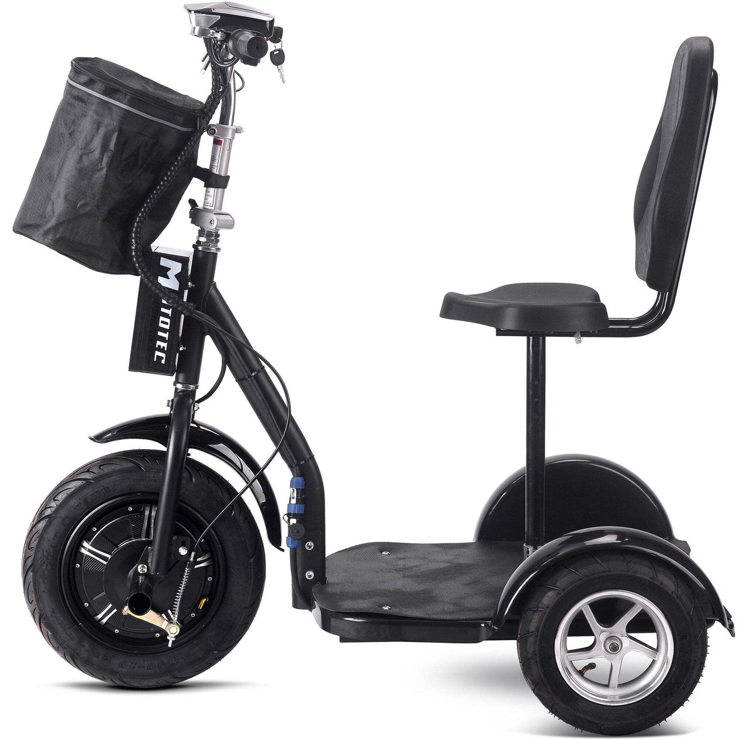 Electric Trike 48V 1000W Lithium Black
