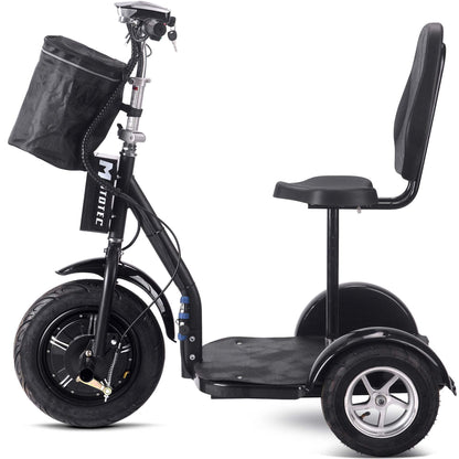 Electric Trike 48V 1000W Lithium Black