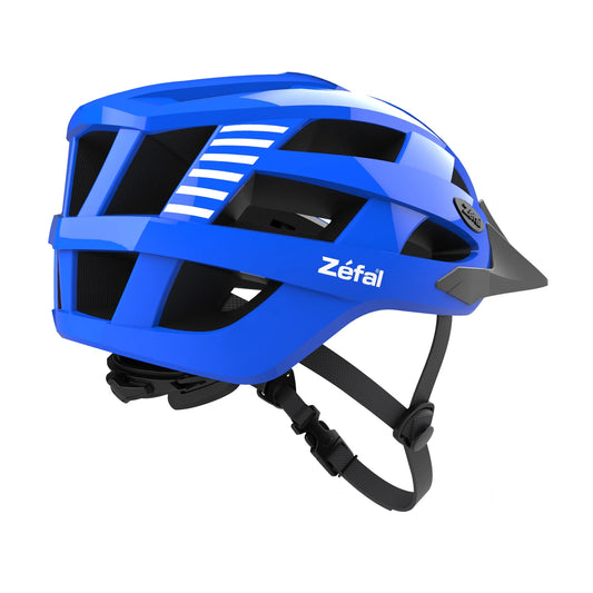 Axis Mountain Bike Adult Blue Helmet (Ages 14+, Unisex, Visor)
